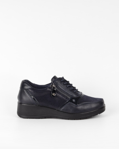 Wholesaler La Bottine souriante - Shoes with wedge sole and closure