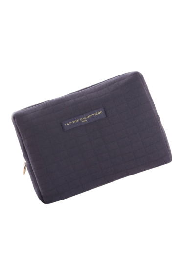 Grossiste La p'tite cachottière - Pochette Ipad macbook 13" molleton gaufré