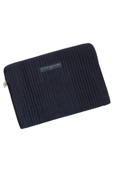 Grossiste La p'tite cachottière - Pochette Ipad macbook 13"  velours