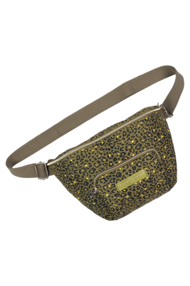 Wholesaler La p'tite cachottière - Leopard printed fanny pack