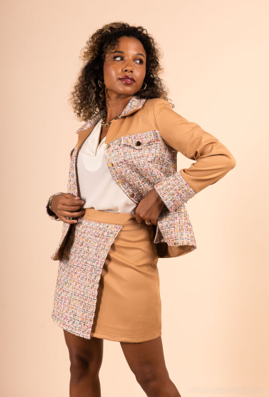 Großhändler YOU UDRESS - Tweed-Jacke