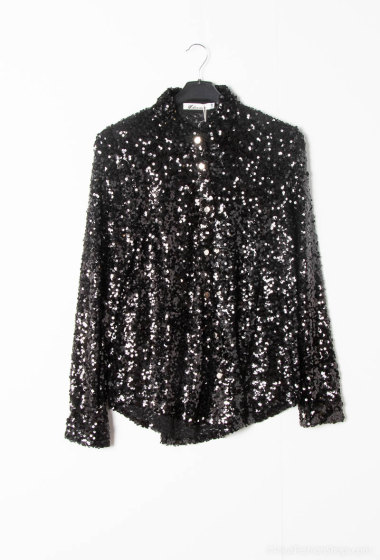 Wholesaler Les Bonnes Copines - Sequin shirt