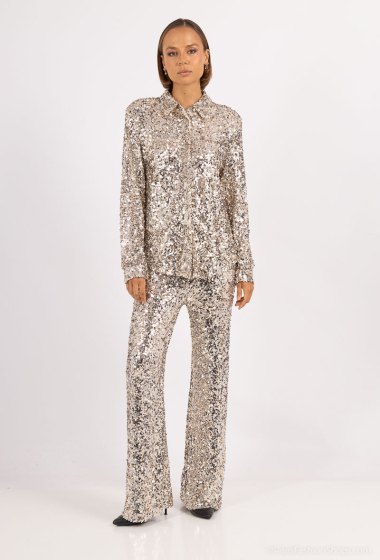 Wholesaler Les Bonnes Copines - Sequin shirt