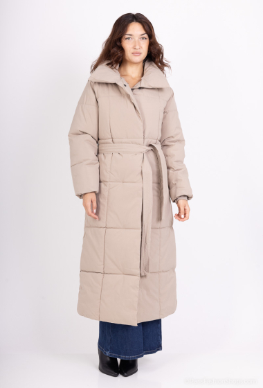 Wholesaler Les Bonnes Copines - Long stand-up collar down jacket