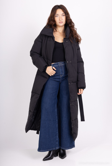 Wholesaler Les Bonnes Copines - Long stand-up collar down jacket