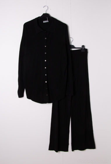 Grossiste Les Bonnes Copines - Ensemble pull et pantalon