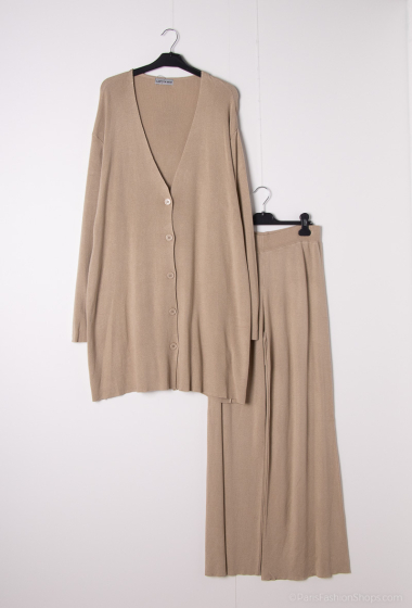 Grossiste Les Bonnes Copines - Ensemble pull et pantalon