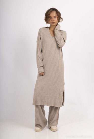 Wholesaler Les Bonnes Copines - Long sweater and pants set