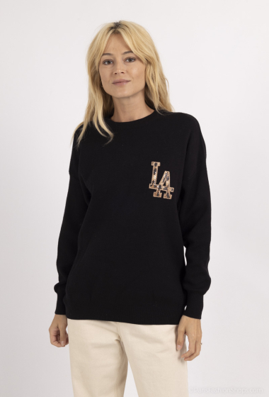 Wholesaler Les Bonnes Copines - Cherry sweater