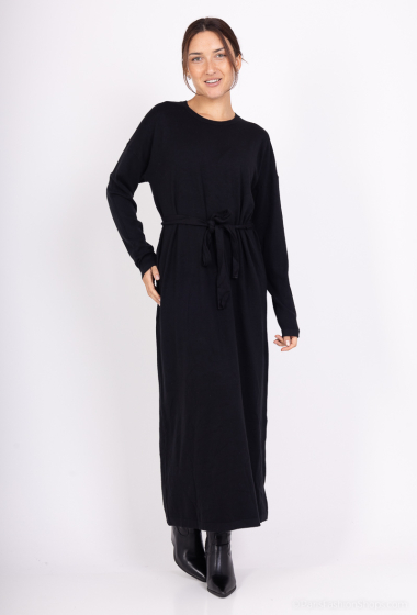 Wholesaler Les Bonnes Copines - V-neck sweater dress