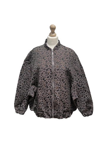 Grossiste L'ESSENTIEL - Manteaux Style Bomber Imprimé Léopard