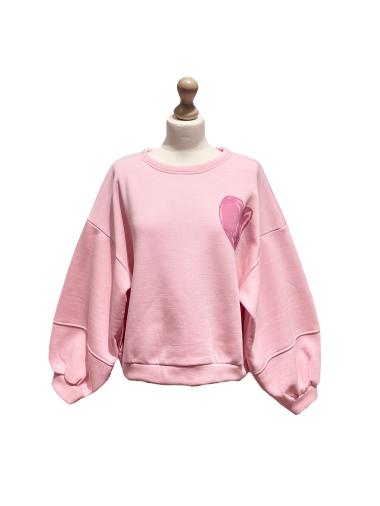 Grossiste L'ESSENTIEL - Pull Coeur À Manches Longues