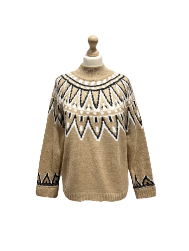 Grossiste L'ESSENTIEL - Pull En Maille À Manches Longues Avec Motif