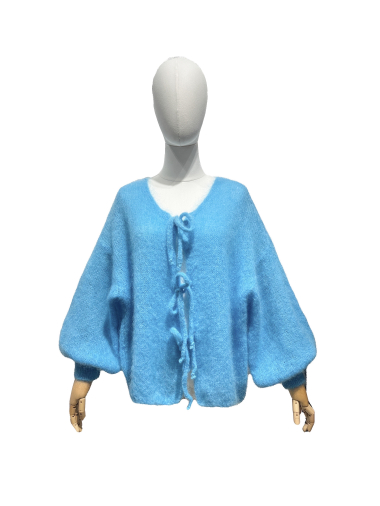 Grossiste L'ESSENTIEL - Pull Manches Longues En Mohair À Nouée