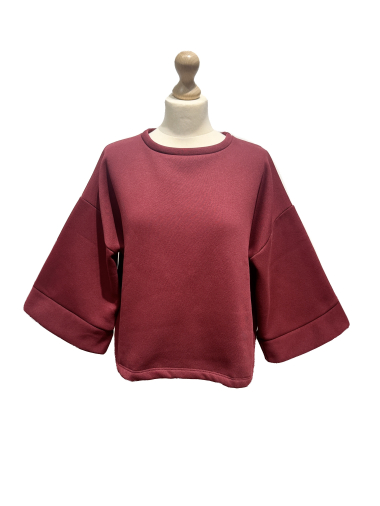 Wholesaler L'ESSENTIEL - Obersize Style Short Sweatshirt