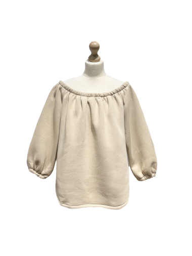 Wholesaler L'ESSENTIEL - Obersize Style Short Sweatshirt