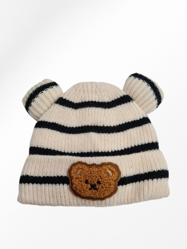 Grossiste LEXA PLUS - Bonnet enfant nounours