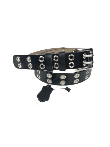 Wholesaler Lidy's - Leather belt with eyelets