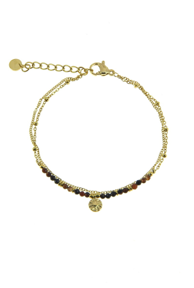 Grossiste LILY CONTI - Bracelet-Acier inoxydable-pierres