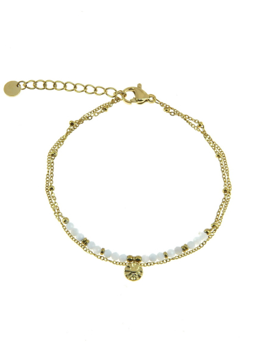 Grossiste LILY CONTI - Bracelet-Acier inoxydable-pierres