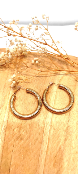 Wholesaler Lolo & Yaya - Lindy stainless steel earrings