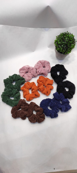 Wholesaler Lolo & Yaya - Set of 12pcs Elastic sponge scrunchie, €1.50/pcs