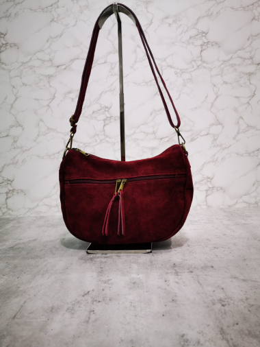 Wholesaler Lorenzo - Split leather shoulder bag