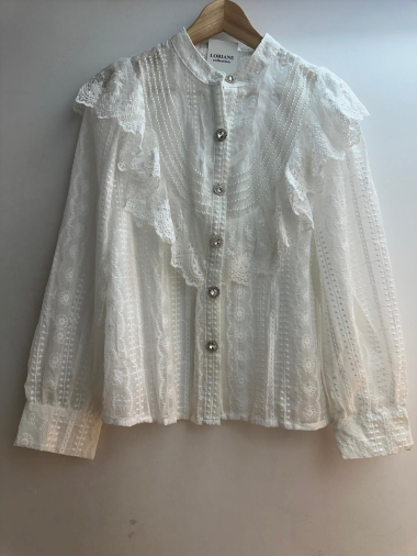 Wholesaler Loriane - Bohemian and embroidered shirt