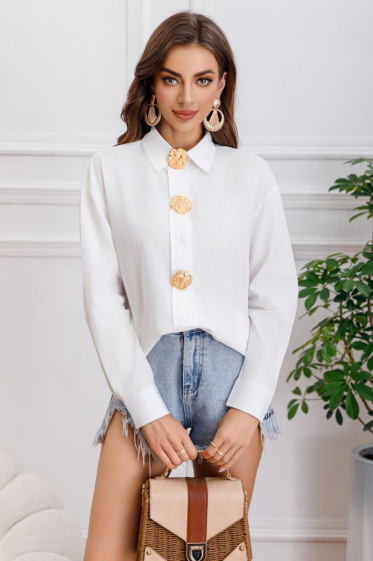 Wholesaler Loriane - Plain shirt