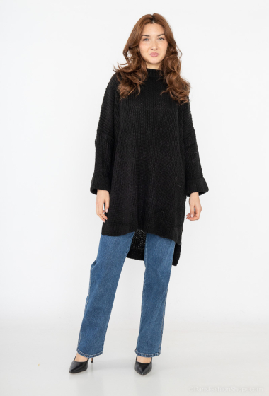 Wholesaler Loriane - Batwing sleeves knit sweater