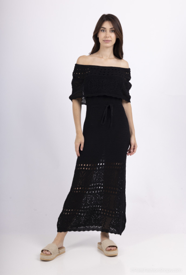 Wholesaler Loriane - Long embroidered dress