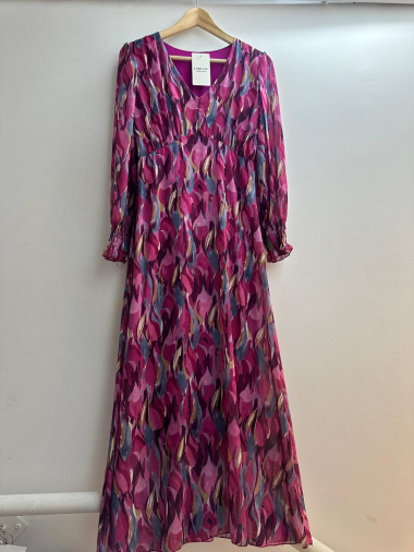 Wholesaler Loriane - Printed mid-length dress