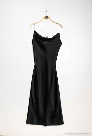 Wholesaler Loriane - Cowl-necked midi dress