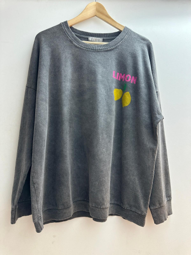 Wholesaler Loriane - Printed sweatshirt