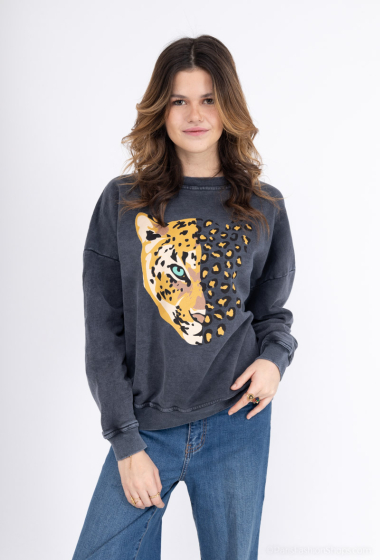 Wholesaler Loriane - PRINTED SWEATER