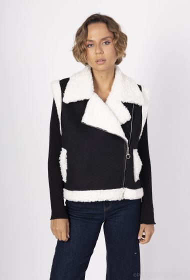 Wholesaler Loriane - Jacket with fur