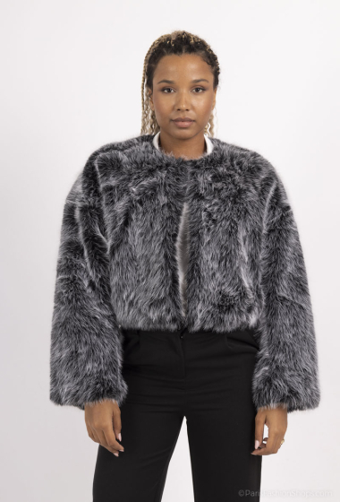 Wholesaler Loriane - Short faux fur jacket