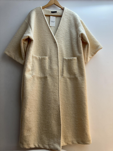 Wholesaler Loriane - Long plain jacket