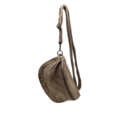 Grossiste LOUISA LEE - SAC BANANE CUIR SUEDE DION