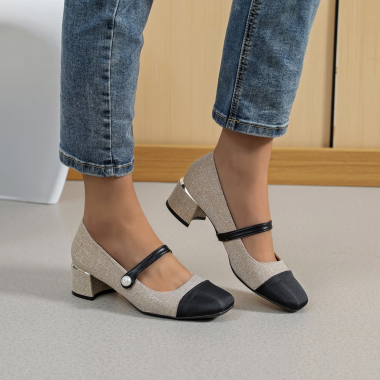 Großhändler LOV'IT - Pumps mit Blockabsatz