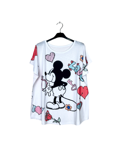 Wholesaler Lucky Nana - Lightweight, short-sleeved t-shirt with pattern