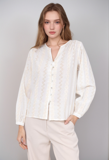 Grossiste LUCY LUU - BLOUSE EN BRODERIE