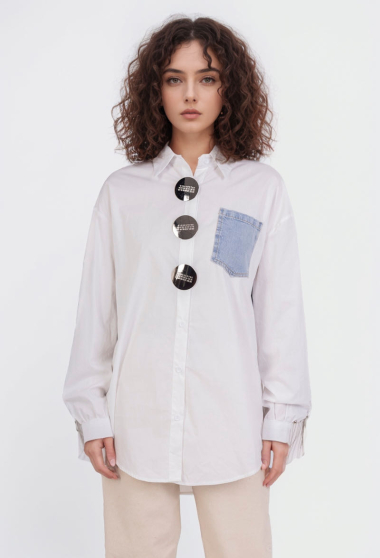 Mayorista LUCY LUU - CAMISA DOBLE MATERIAL