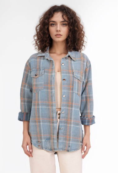 Mayorista LUCY LUU - CAMISA DE DENIM