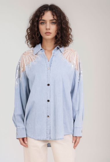 Grossiste LUCY LUU - CHEMISE EN JEANS