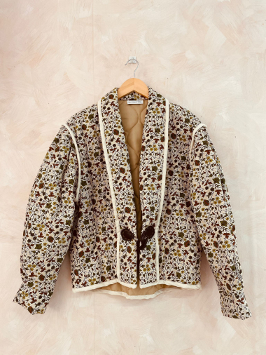 Wholesaler LUMINE - Printed long-sleeved cotton jacket