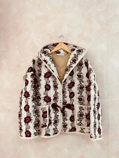 Wholesaler LUMINE - Printed long-sleeved cotton jacket