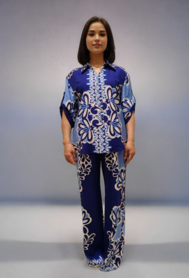 Wholesaler Lusa Mode - Shirt and pants set with original print