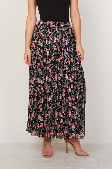 Wholesaler Lusa Mode - Pleated floral skirt