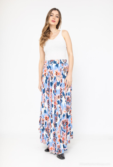 Wholesaler Lusa Mode - Long printed skirt